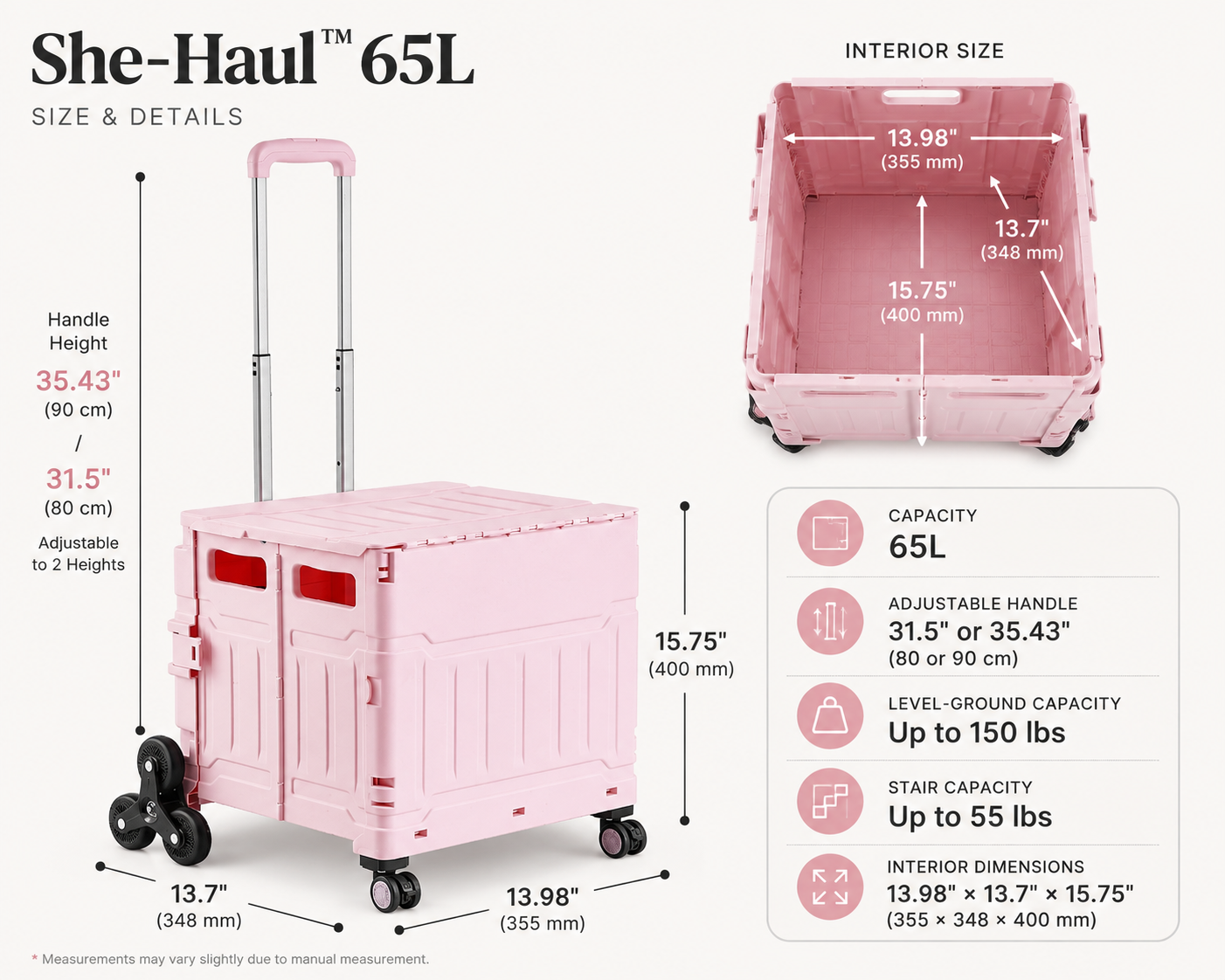 She-Haul™ 65L